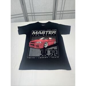 Men’s Milan ‘MASTER THE DRIFT’ T-Shirt Size Medium - New Without Tags